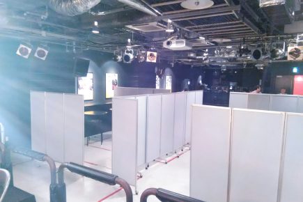 パーテーション イベント会場の設営 渋谷 イベントレンタル Com